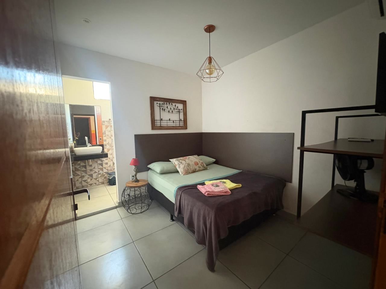 Suite privada del Massambaba Hostel en Arraial do Cabo